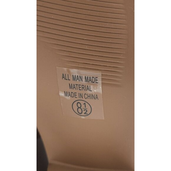 Soda Emery Boot Knee-High Western Boots Faux Suede Sand Womens Size 8.5 New - Picture 7 of 12